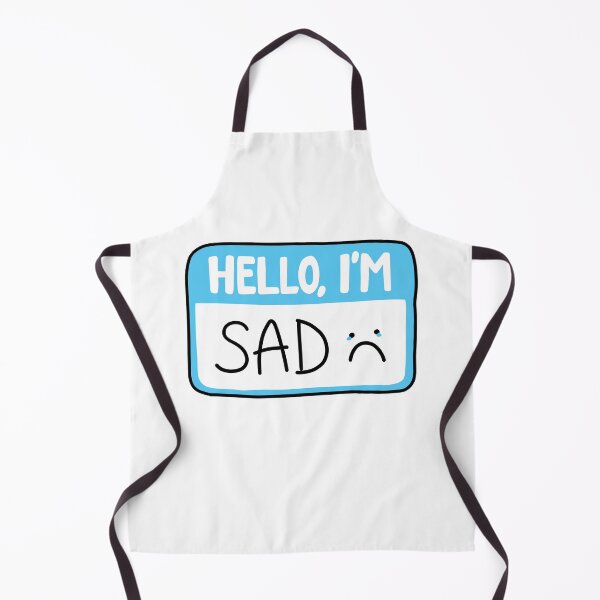 Item preview, Hello I'm sad designed and sold by Nikamii.