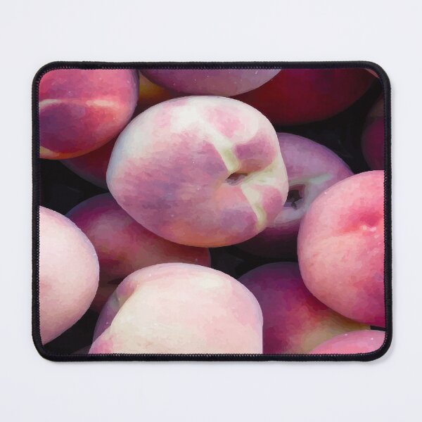Item preview, Delicious Peaches - Vectorized Photographic Image  designed and sold by RhubarbMyrtle.