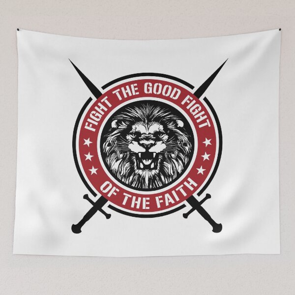 Item preview, Women The Good Fight Life Love of Faith designed and sold by GoodFightWard.