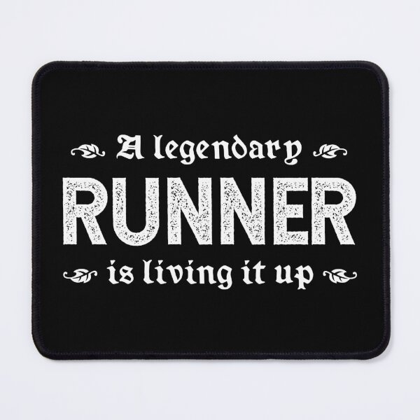 Item preview, A Legendary Runner Is Living It Up designed and sold by TimespunThreads.