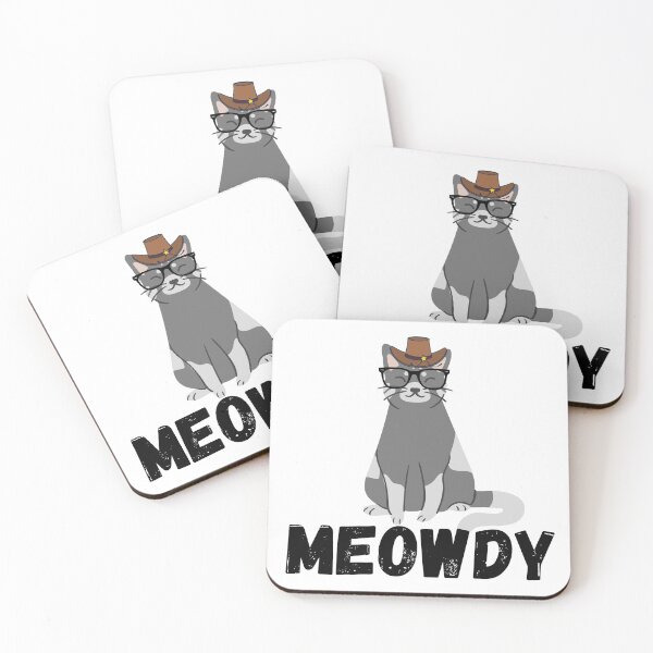 Item preview, Meowdy. Texas Cat Meme  designed and sold by ronaldsonou.