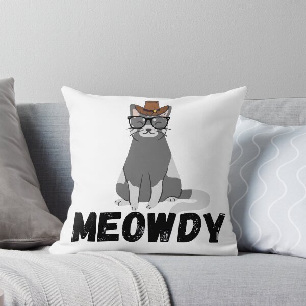 Item preview, Meowdy. Texas Cat Meme  designed and sold by ronaldsonou.