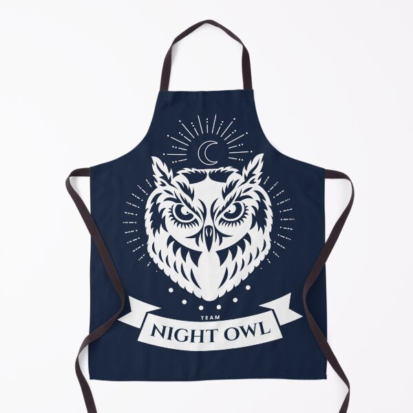 Item preview, Team Night Owl - Night owl - White designed and sold by Génération Ecriture.