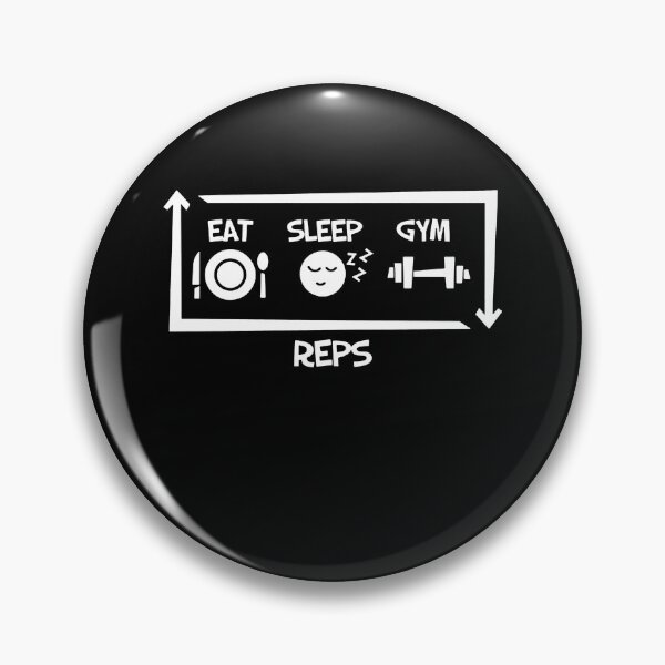 Artikelvorschau, Eat Sleep Gym Repeat entworfen und verkauft von clickmostro.