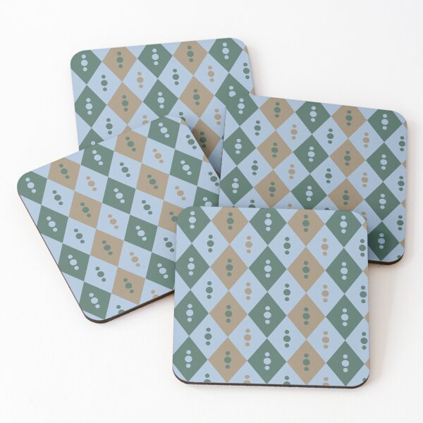 Item preview, Calm Diamonds & Dots designed and sold by implexity.