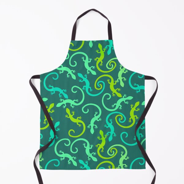 Item preview, Green stylised Lizards designed and sold by QuirkyCraftz.