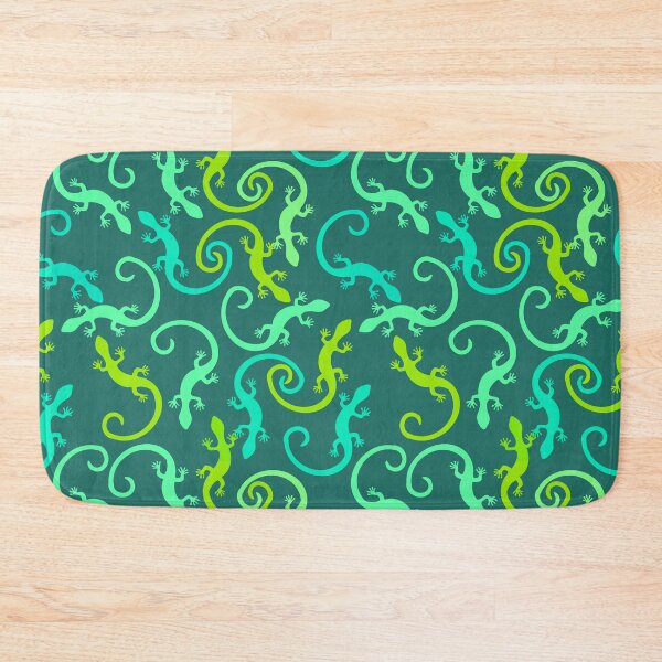 Item preview, Green stylised Lizards designed and sold by QuirkyCraftz.