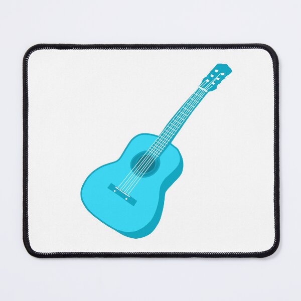 Item preview, Blue Acoustic Guitar | Guitars | Gifts for Music lovers designed and sold by Lindsay Marie Patterns.