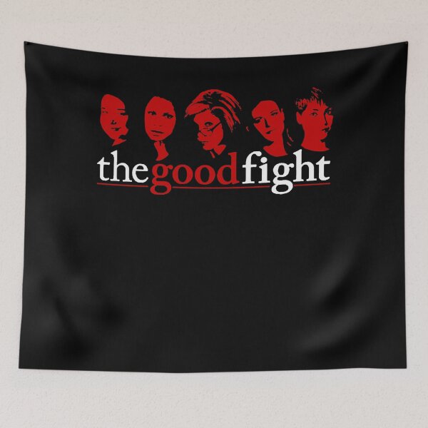 Item preview, Fi Cast Women The Good Fight Life Love red designed and sold by GoodFightWard.