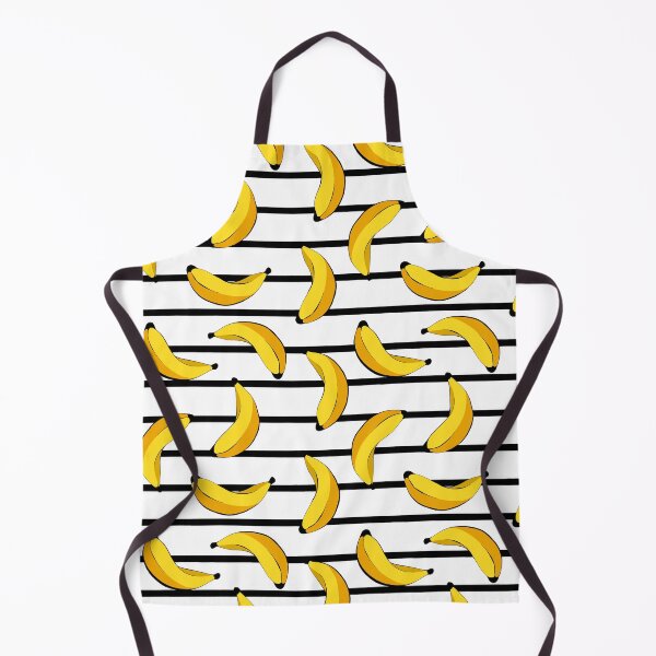 Item preview, Bananas Black Lines and White Background Summer Fruits Design designed and sold by SemDesigns1.