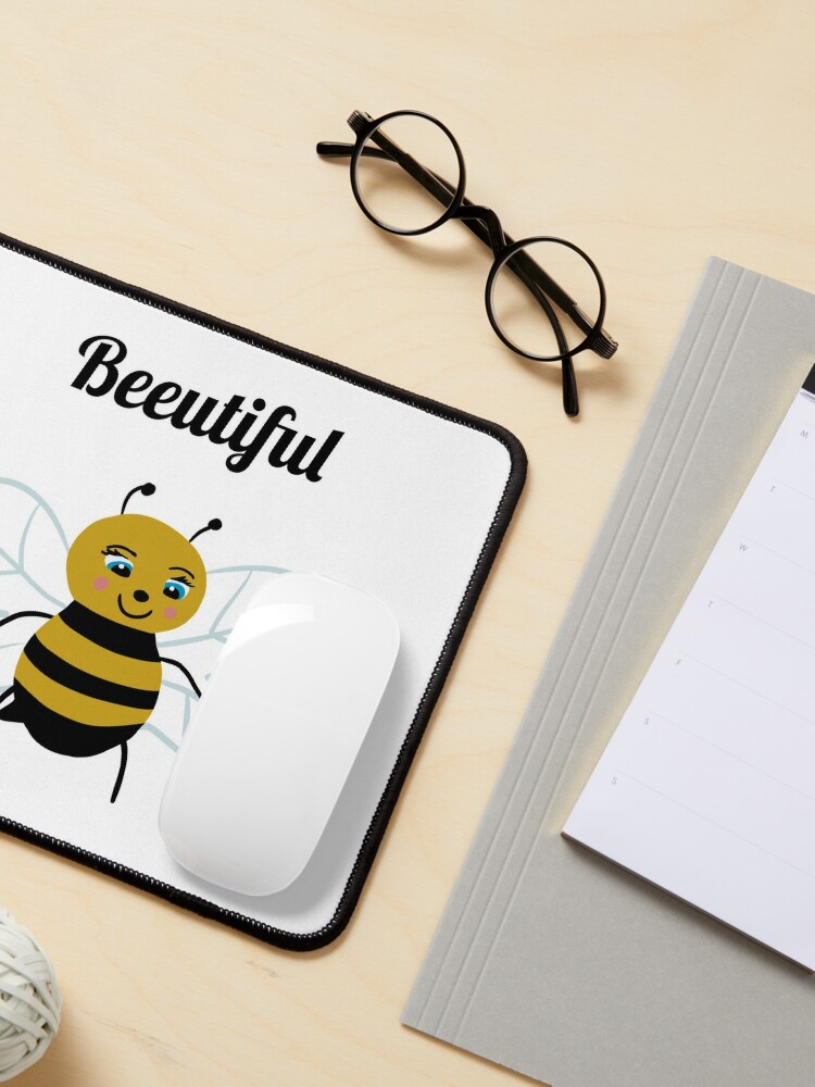 Cute Wholesome Bumble Bee with Beeutiful text | Bee gifts | Bee lover |  Gifts for children | Sticker