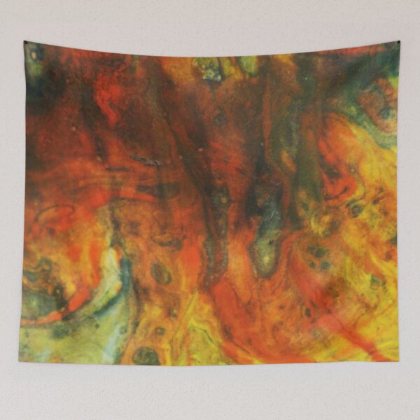 Item preview, 'Spooky Fire' Marble Grain Effect designed and sold by Sketchypenface.