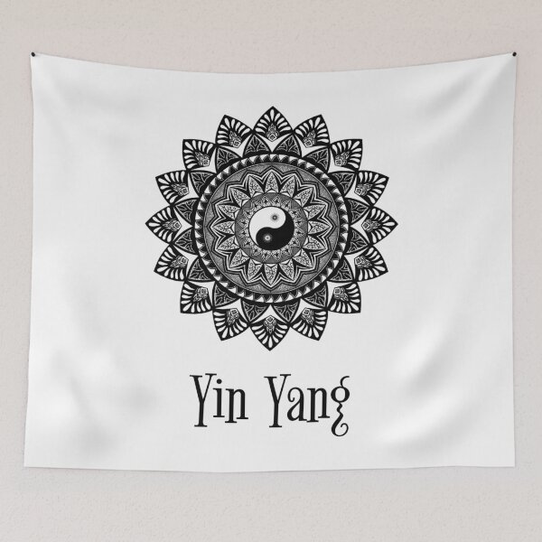 Item preview, Yin Yang Mandala designed and sold by LostTraveller.