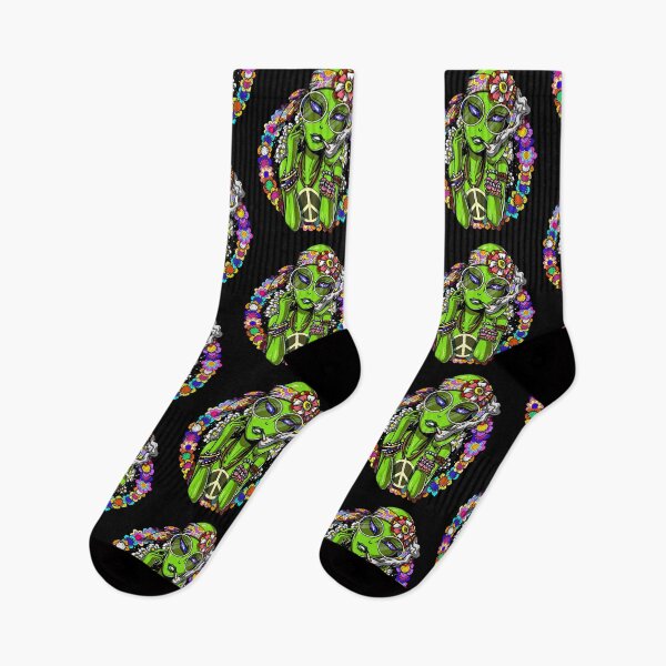 Item preview, Alien Hippie Stoner designed and sold by underheaven.