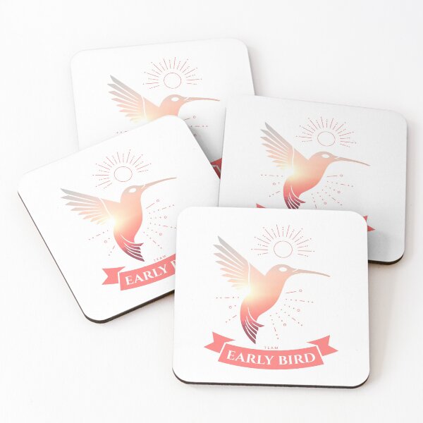 Item preview, Team Early Bird - Day bird - Pink designed and sold by Génération Ecriture.