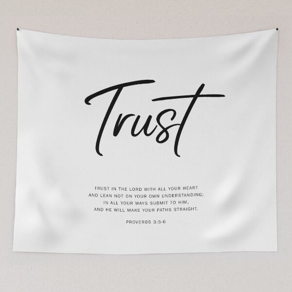 Item preview, Trust in the Lord with all your heart designed and sold by corbrand.