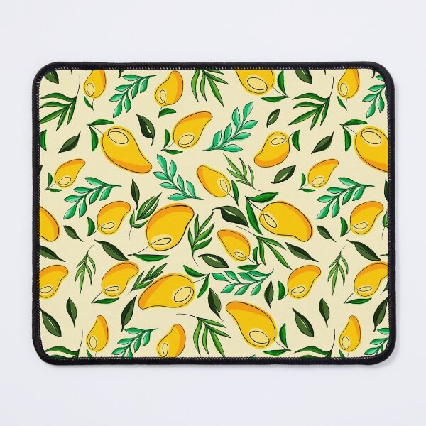 Item preview, Mangos and leaves with White Background Summer Fruits Design designed and sold by SemDesigns1.