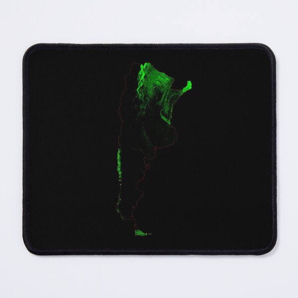 Item preview, Argentina Forest Cover Map with Black Background designed and sold by GrasshopperGeo.