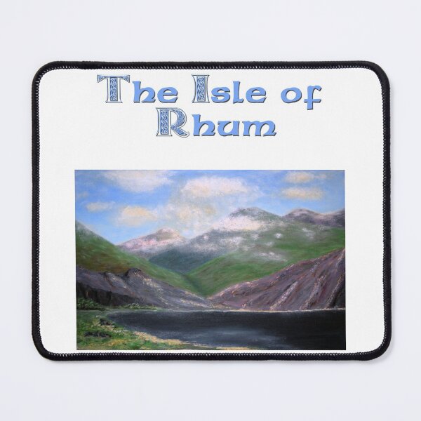 Item preview, Isle of Rhum, original artwork, oils on board designed and sold by JonDelorme.