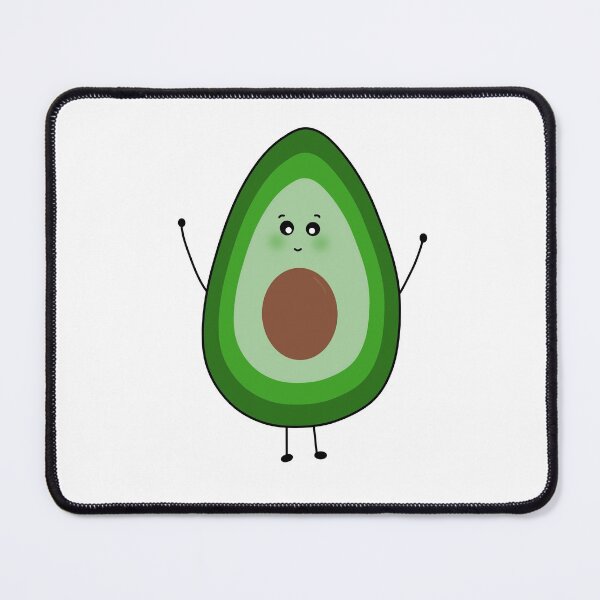 Item preview, Cute Blushing Avocado designed and sold by DeliliahDoodles.