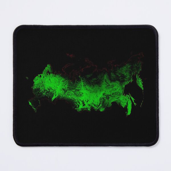 Item preview, Russia Forest Cover Map with Black Background designed and sold by GrasshopperGeo.