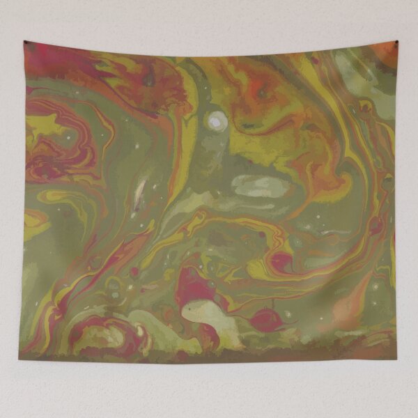 Item preview, 'Colourful Swamp' Marble Grain Effect designed and sold by Sketchypenface.