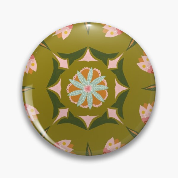 Item preview, Floral Octagon Tile Motif designed and sold by gabrielleneil.