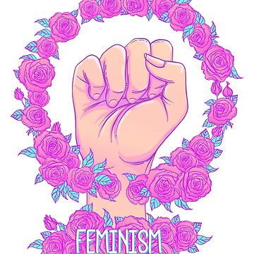 Artwork thumbnail, Feminism and Roses by Varvara Gorbash