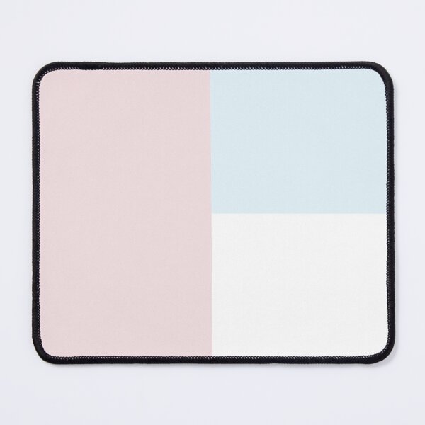 Item preview, PALE BLUE, PALE PINK and WHITE 3 CHECKERS designed and sold by RachelMacht.