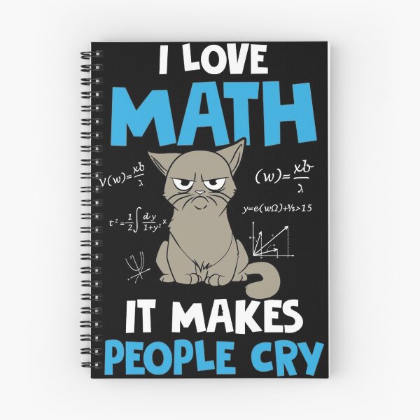 Item preview, I love Math it Makes People Cry Math Teacher Mathematics designed and sold by ghazalish.