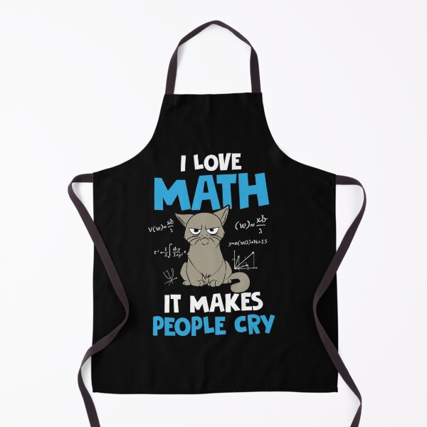 Item preview, I love Math it Makes People Cry Math Teacher Mathematics designed and sold by ghazalish.