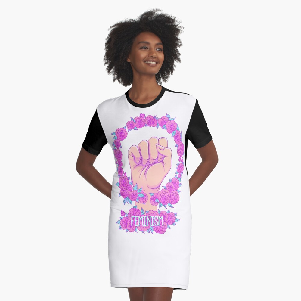 Item preview, Graphic T-Shirt Dress designed and sold by varka.