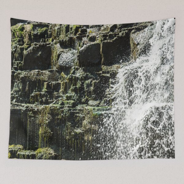 Item preview, Dripping Moss and Sunny Splashes - Albion Falls Hamilton Ontario Canada designed and sold by Georgia Mizuleva.
