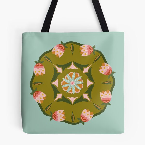 Item preview, Floral Octagon Tile Motif designed and sold by gabrielleneil.