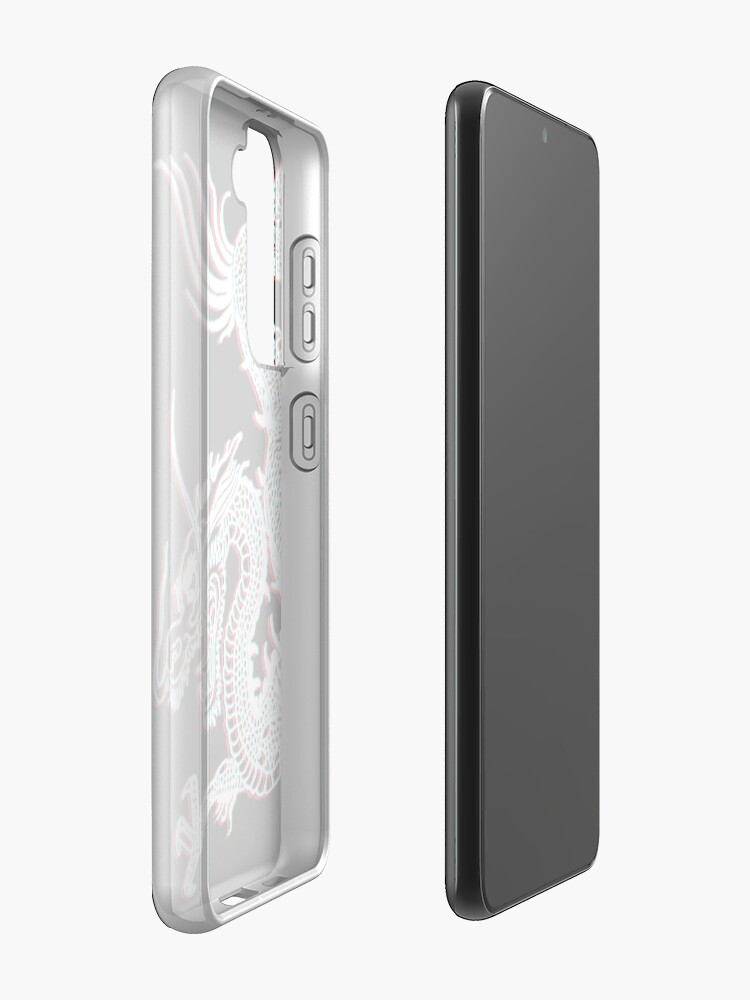Alternate view of Chinese Dragon Glitch Case & Skin for Samsung Galaxy