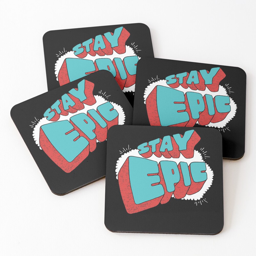 Item preview, Coasters (Set of 4) designed and sold by InvisibleMind.