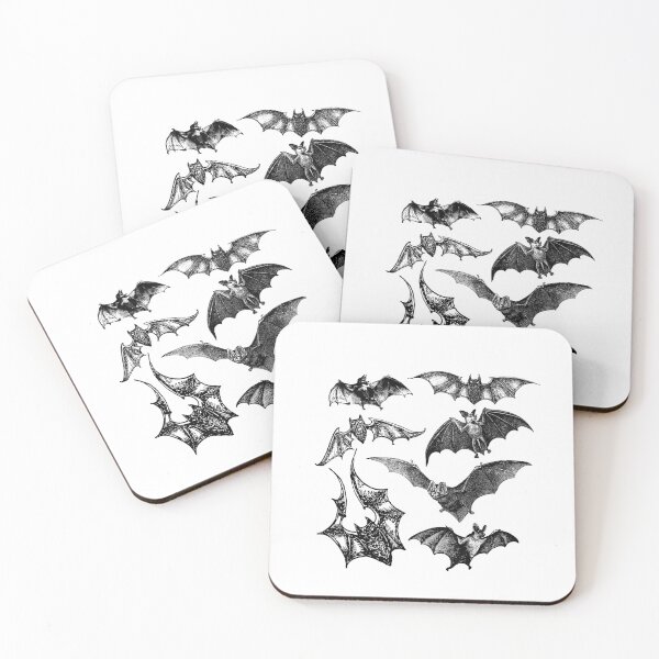 Item preview, Witchy Goth Dark Bats Halloween in Gothic Style  designed and sold by kongju.