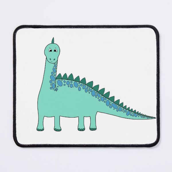Item preview, Cute Spotty Blue Dinosaur designed and sold by DeliliahDoodles.