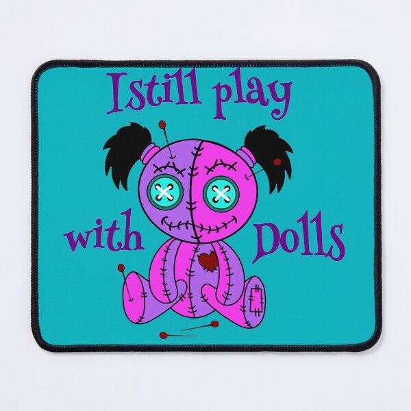 Item preview, I still play with dolls, voodoo cartoon doll designed and sold by winniwinston.