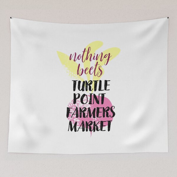 Item preview, Nothing Beets Turtle Point Farmers Market designed and sold by Martini-Four.