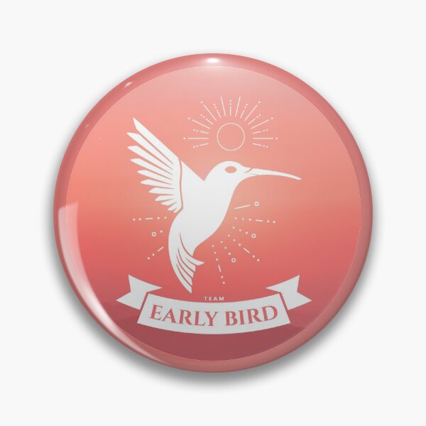 Item preview, Team Early Bird - Day bird - White designed and sold by Génération Ecriture.