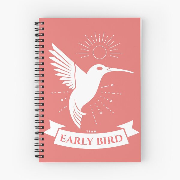 Item preview, Team Early Bird - Day bird - White designed and sold by Génération Ecriture.