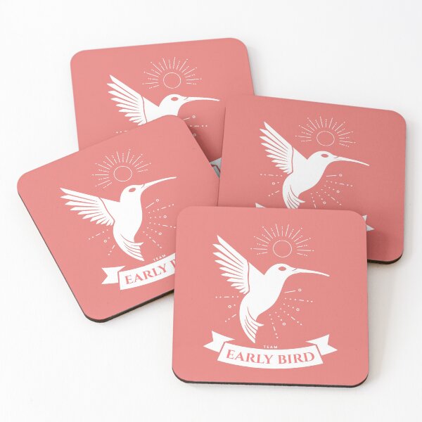 Item preview, Team Early Bird - Day bird - White designed and sold by Génération Ecriture.