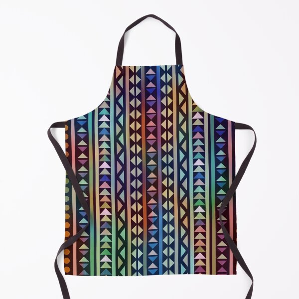 Item preview, Colorful Tribal Stripes and triangles Pattern designed and sold by Anna Lemos.