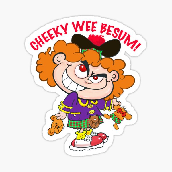 Item preview, Cheeky wee besum designed and sold by jimbairn.