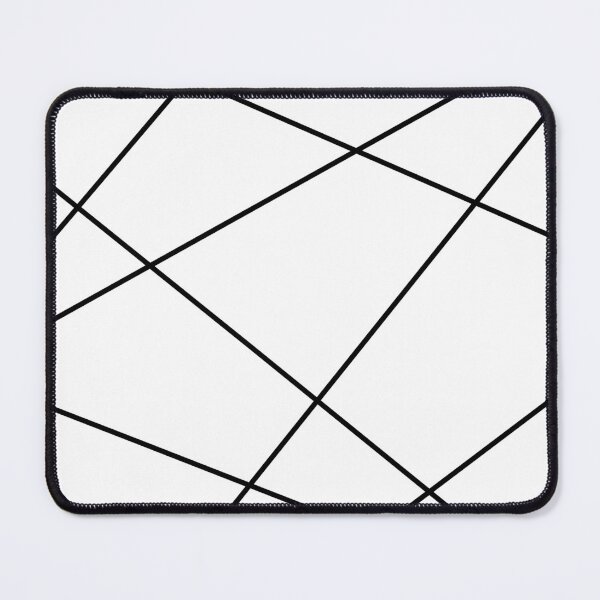 Item preview, Geometric abstract - white and black. designed and sold by K.S ART.