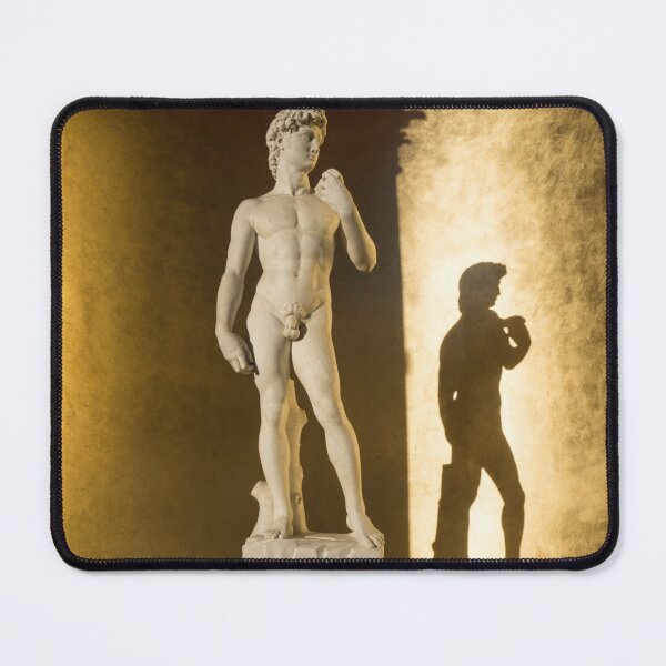 Item preview, Michelangelo’s David and his Shadow designed and sold by Georgia Mizuleva.