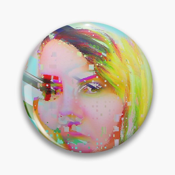 Item preview, Glitch Girl Glitch Art  designed and sold by glitchhub.