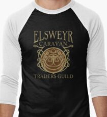 Elsweyr Traders Guild - Tees & Hoodies Men's Baseball ¾ T-Shirt