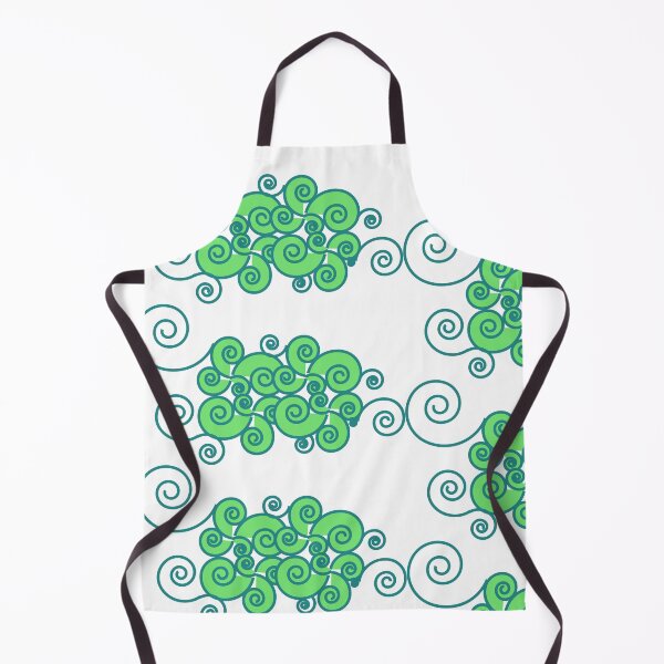 Item preview, GREEN SEASHELLS designed and sold by sevenseventaran.